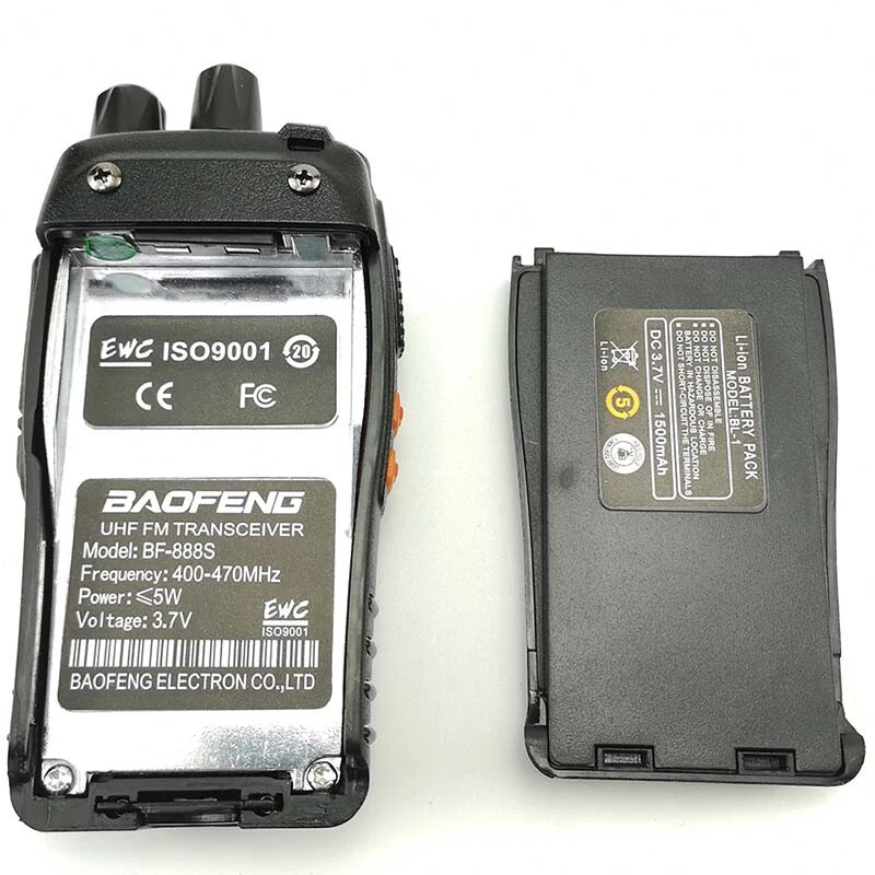 Baofeng BF-888S 5W Walkie Talkie UHF Radio 400-470MHz Handheld Ham Radio BF888S - Image 3 of 4