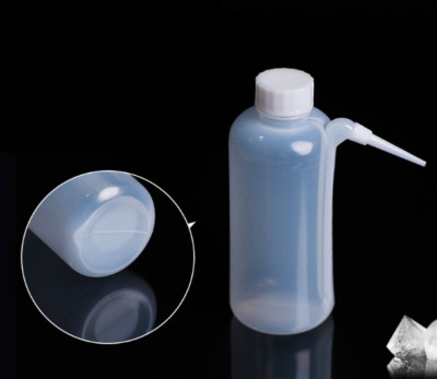 500ml Wash Clear White Plastic Alcohol Bottle Lab Wash Squeeze Diffuser Bottle 