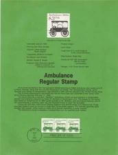Souvenir Page Ambulance US 2128 SP680