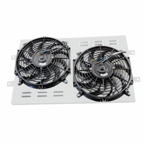 Radiator Shroud with Electric Fan Fit 1963-1968 Chevy Impala/Biscayne/Bel-Air - Picture 9 of 10