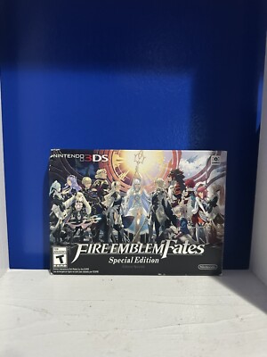 Fire Emblem Fates - Special Edition - Nintendo 3DS (Box,Sleeve And Book Only)