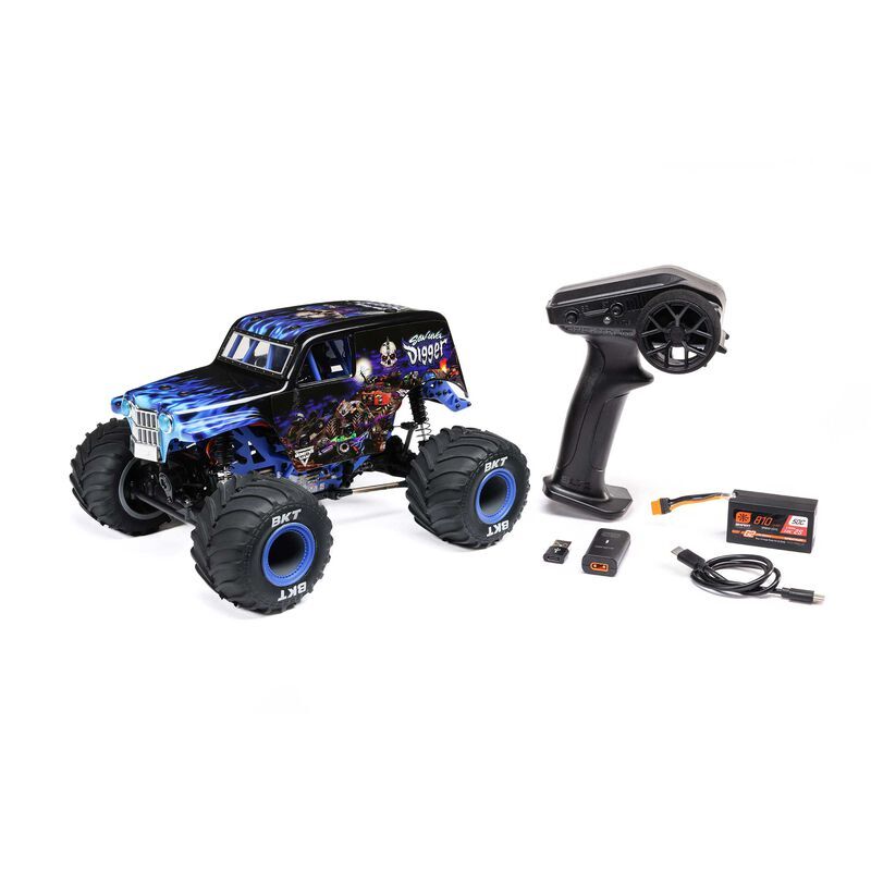 Losi LOS01026T2 1:18 Mini LMT 4WD Son Uva Digger Monster Truck Brushed RTR