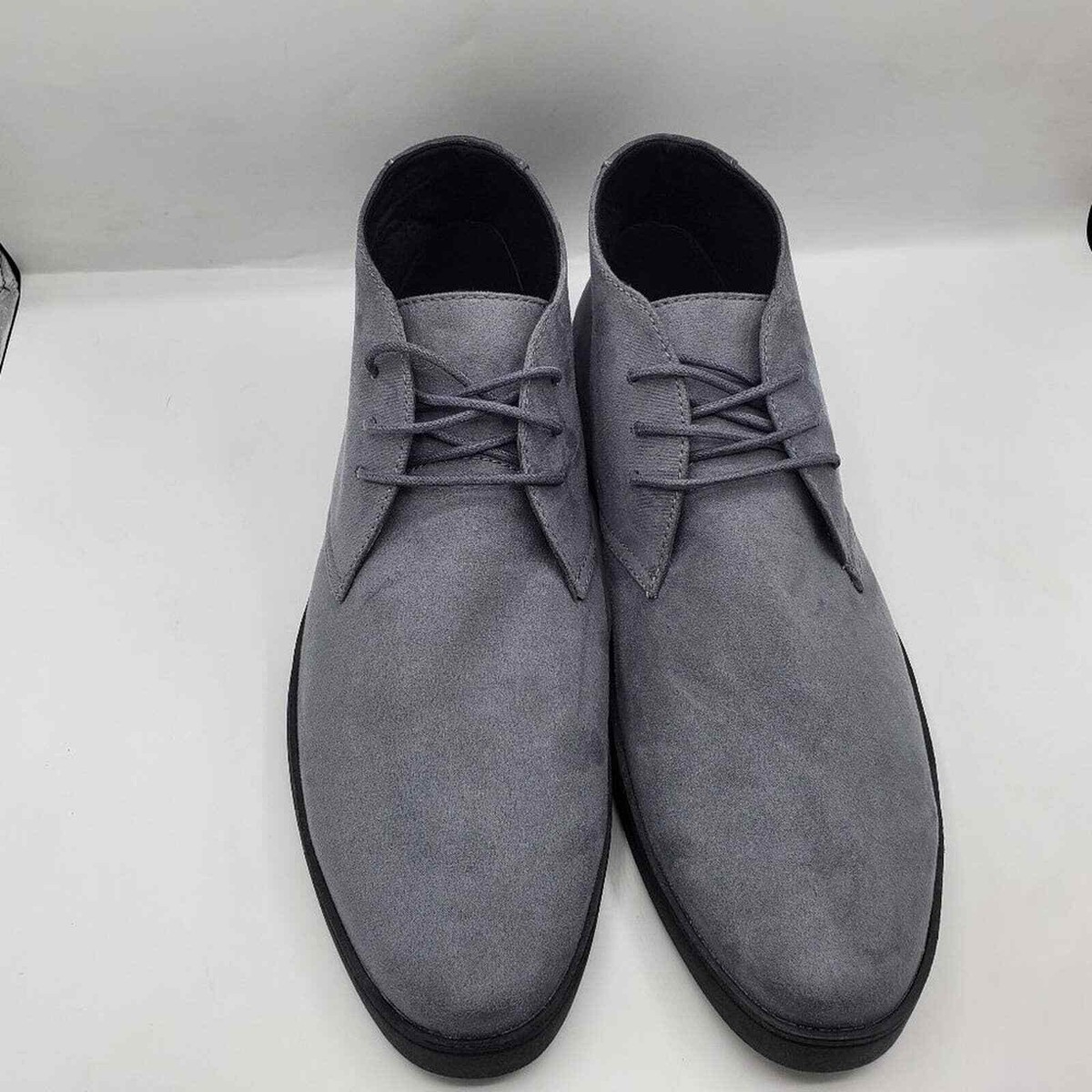 NWOT MENS ALFANI BARRETT VEGAN SUEDE CHUKKA BOOTS | eBay display picture 3