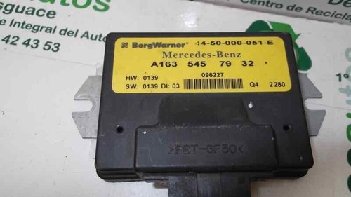 A1635457932 automatikgetriebe steuergerät für MERCEDES-BENZ CLASE M (W163) 2.7