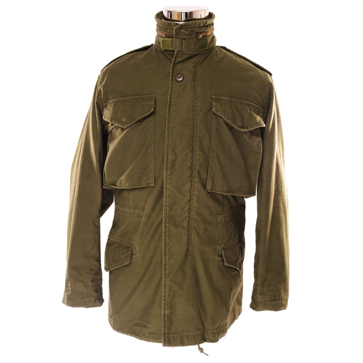 VINTAGE US ARMY M-1965 M65 FIELD JACKET 1976 SIZE XS REGULAR VINTAGE US ARMY M-1965 M65 FIELD JACKET 1976 SIZE XS REGULAR