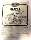 1981 Vintage Kenner Star Wars Empire Strikes Back Slave 1 Assembly Instructions
