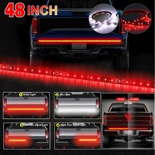 48 Led Tailgate Light Strip Bar White Red 72-2835 Reverse Smd Brake Signal Lamp