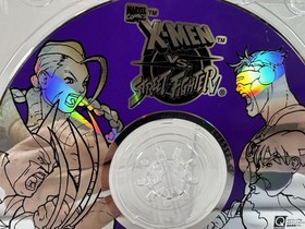 X-Men vs. Street Fighter (Sega Saturn, JP Import), Test Working, 