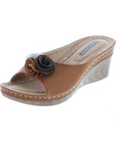 GOOD CHOICE Womens Brown 1/2
