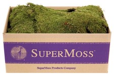 SuperMoss 21588 Sheet Moss Preserved, Natural, 5 Pounds 20-24 sq. ft. 
