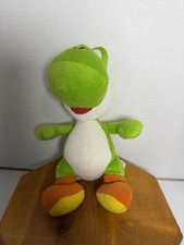 Nintendo Super Mario Yoshi Plush Green Dinosaur Jakks Pacific 9  10" Stuffed Toy