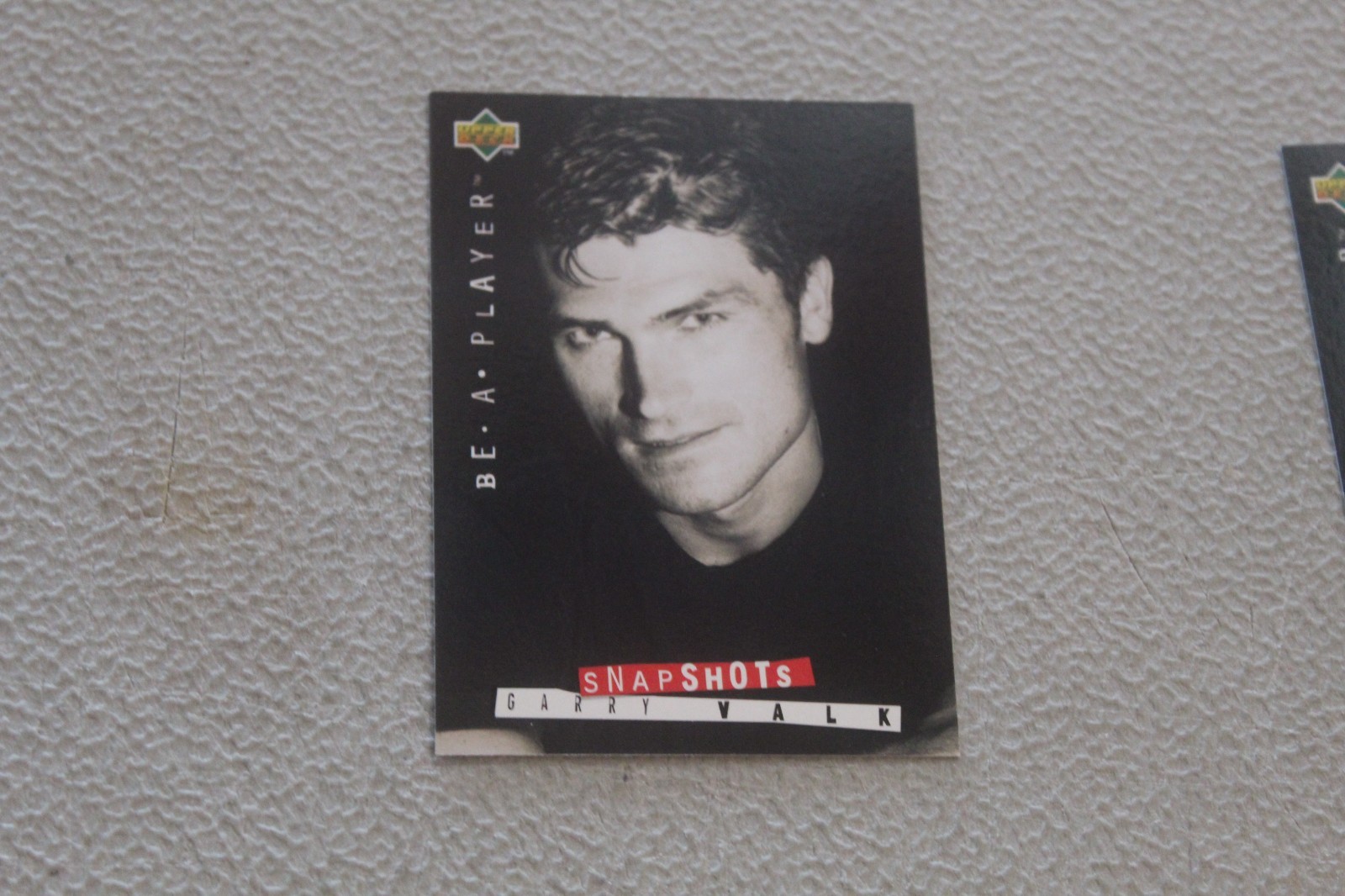 Garry Valk #R116 Hockey Cards 1994 Upper Deck Be A Player trading card — raw and PSA graded price guide