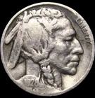 1928-S F 5C Indian Head Buffalo nickel A1050