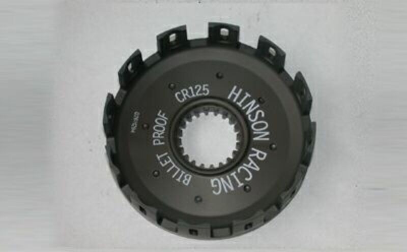 Couvercle d'embrayage HINSON carter aluminium moto cross Honda CR125R