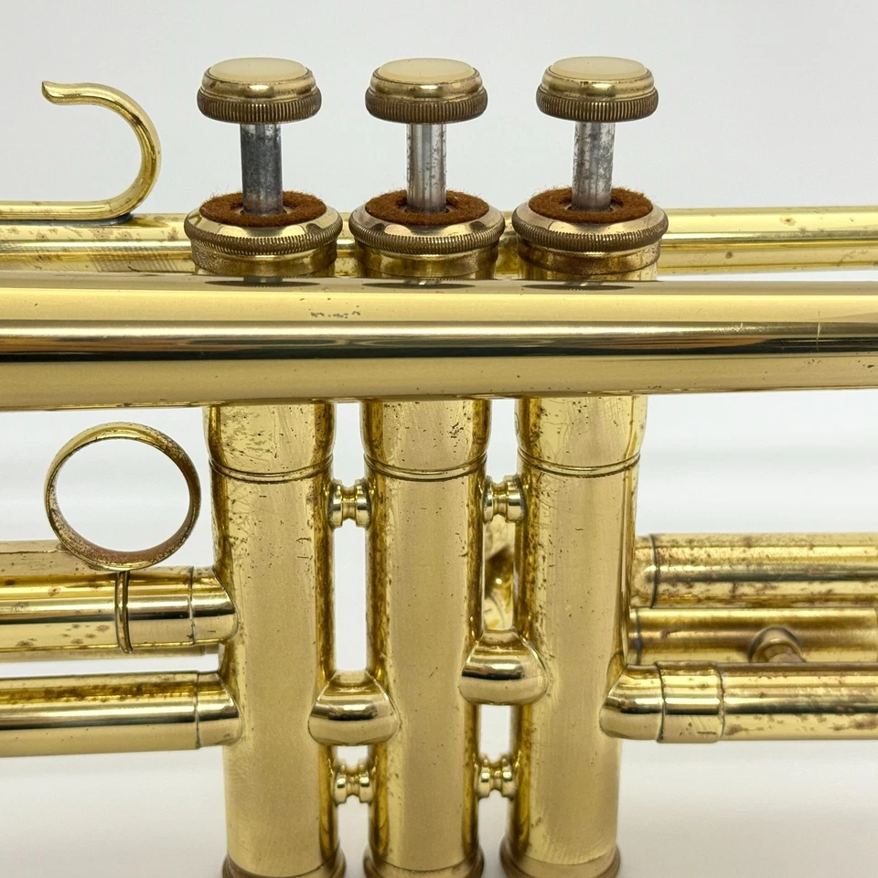 Yamaha YTR-234 Trompete Musikinstrument mit Mundstück schneller Versand Japan #B0020 - Bild 3 von 4