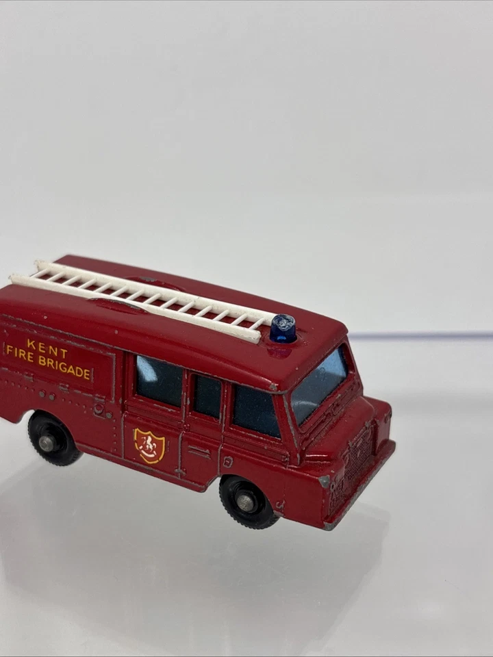 Matchbox Series #57 Land Rover - Fire Truck "Made In England" By Lesney - Image 4 of 4