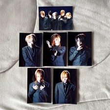 a set of 6 rare photos of the GazettE.