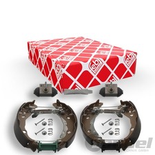 FEBI BILSTEIN BREMSBACKEN-SATZ HINTERACHSE passend für CITROËN C2 C3 PEUGEOT