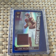 Panini 2024 Donruss Optic Rookie Phenom Luke McCaffrey #RPB-LMC Commanders