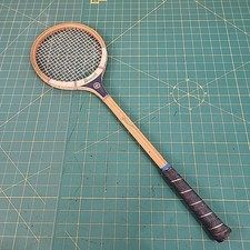 Bancroft Streamliner Wooden Squash Racket Made in USA 1882 Racquet Wimbledon VTG