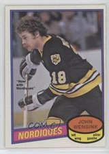 1980-81 O-Pee-Chee John Wensink #390 0c4