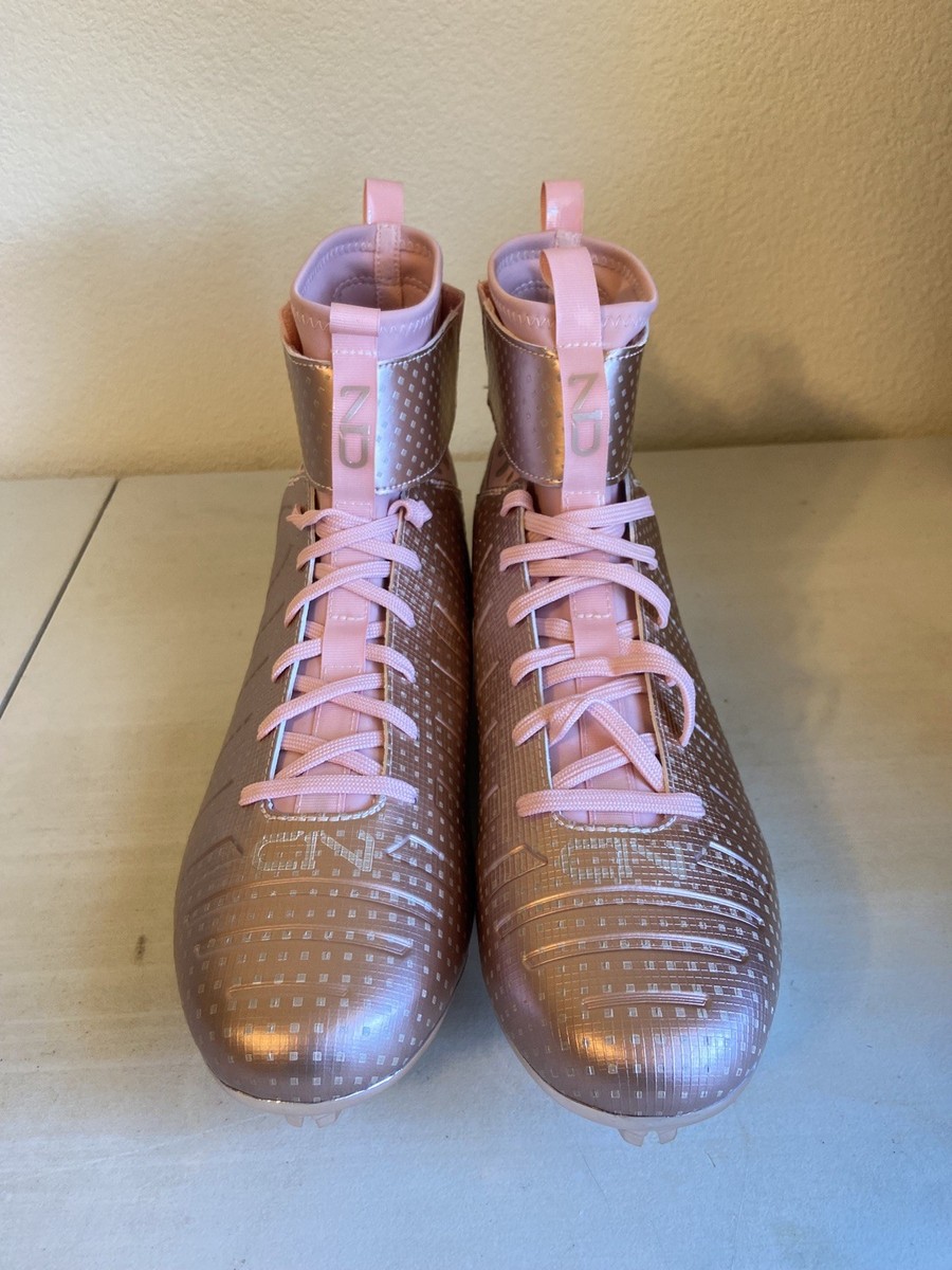Men's Under Armour C1N MC LE Cam Newton Rose Gold/Pink Football