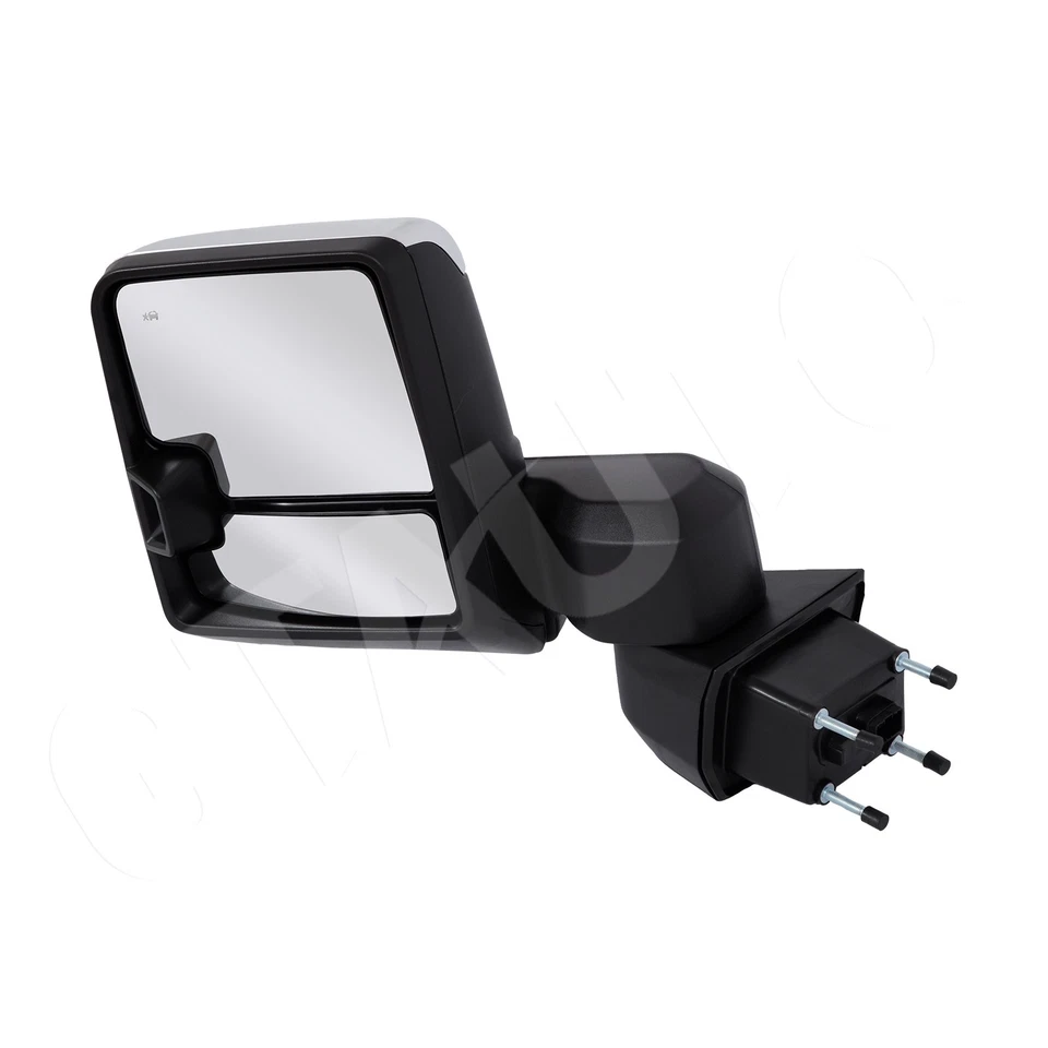 Pair Right+Left Side Tow Mirror Chrome for 19-25 Silverado/Sierra 2500HD 3500 Foto 3 de 4