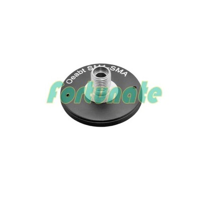 SMA fiber optic adapter socket flange disc coupler cage type