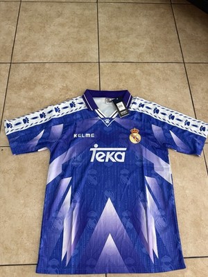 Real Madrid 96/97 Men s Away Kit Size L Roberto Carlos#3