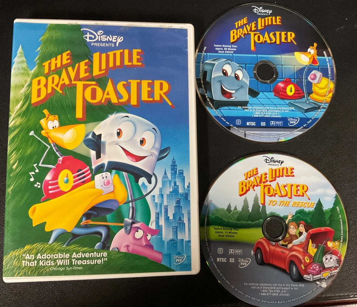 Children's & Family DVDs & The Brave Little Toaster Blu-ray Discs