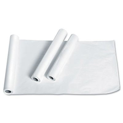 Medline Exam Table Paper, Deluxe Smooth, 21 x 225ft, White, 12 Rolls/Carton