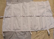 1960's Vintage Corset White - never sold found in storage. Large size