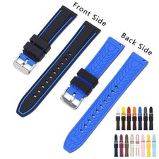 20 22 24 26mm Silicone Universal Smart Watch Bracelet Watch Band Strap Sport