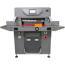 220V 26.38 in Industrial Programmable Electric Hydraulic Paper Cutter