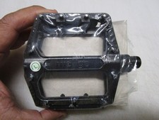 Wellgo B087 MOUNTAIN BIKE E-BIKE Pedals Platform BLACK Aluminum 9/16"NEW