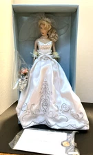VTG Franklin Mint Faberge Blonde Stasya Bride RARE! NIB