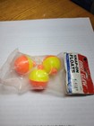 Eagle Claw Snap-on Float Orange/Yellow 1-1/4" 3Pk Fishing Bobber NEW NOS — photo 2