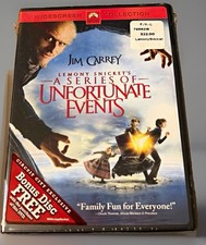 Paramount Lemony Snicket's A Series of Unfortunate Events 2004 DVD Widescreen