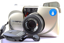  NEAR MINT  ALL WORKS Olympus  mju Zoom 130 Point  Shoot 35mm Film camera JP