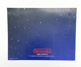 MANUAL ONLY NES MAX Joystick Controller Nintendo Instruction Book NO TRACKING