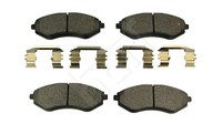 Vorderachse Hart 248 929 Bremsbelagsatz, Scheibenbremse FüR Chevrolet,Daewoo