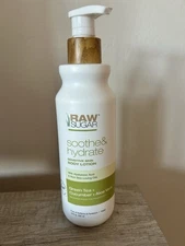 RAW SUGAR Hyaluronic Aloe Cold Pressed Organic SENSITIVE SKIN BODY LOTION 532ml