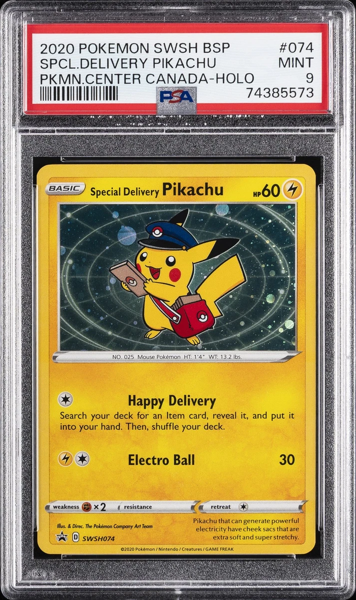 スペシャルデリバリーピカチュウ PSA9　　E1 1817183278.jpg?1676156970