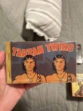Tarzan Twins Perkins Premium Very Fine Bright Big Little Book RARE Edgar Rice