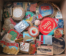 LOT OF USSR SOVIET Russia ENAMEL PINS, BADGES COLD WAR COMMUNISM 50 Pcs.