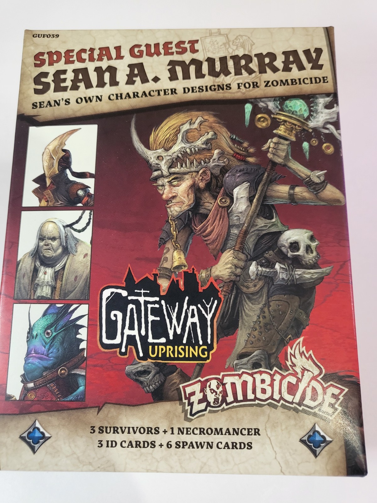 Zombicide Black Plague Special Guest Sean A. Murray Board Game CMON