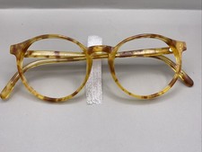 Jean Lafont Eyeglasses PANTHEON Yellow Tortoise Round See Pics For size