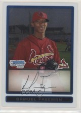 2009 Bowman Chrome Prospects Sam Freeman #BCP14 0j9l