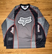 Supreme Fox Racing DMX Jersey Black Size XL