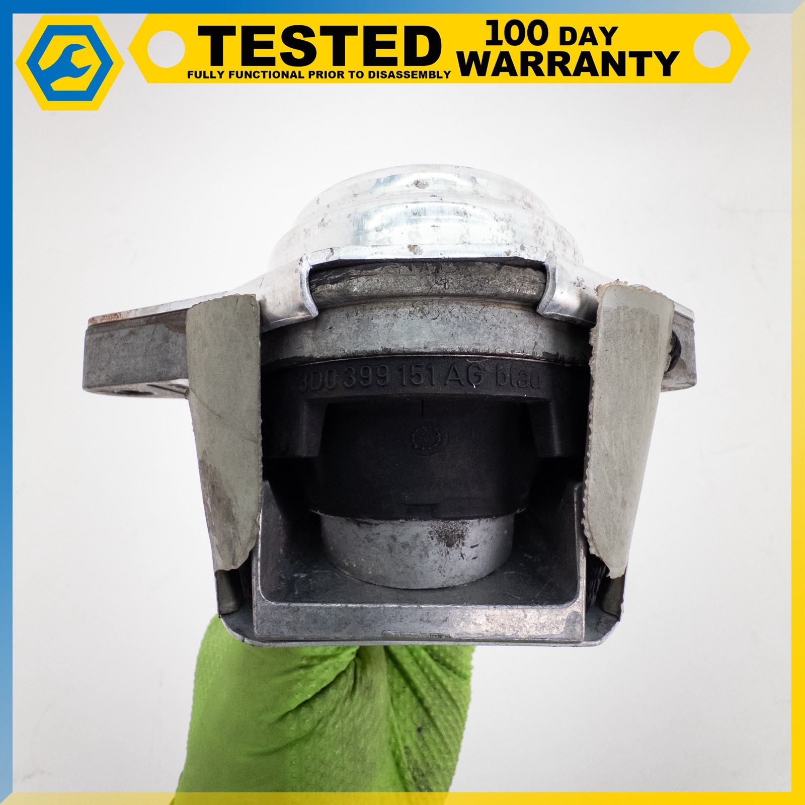 03-13 BENTLEY CONTINENTAL GT FLYING SPUR LEFT OR RIGHT ENGINE MOUNT BONDED OEM